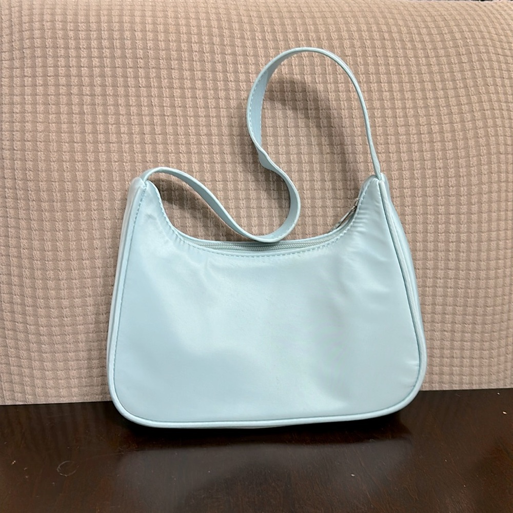 Baby blue small handbag